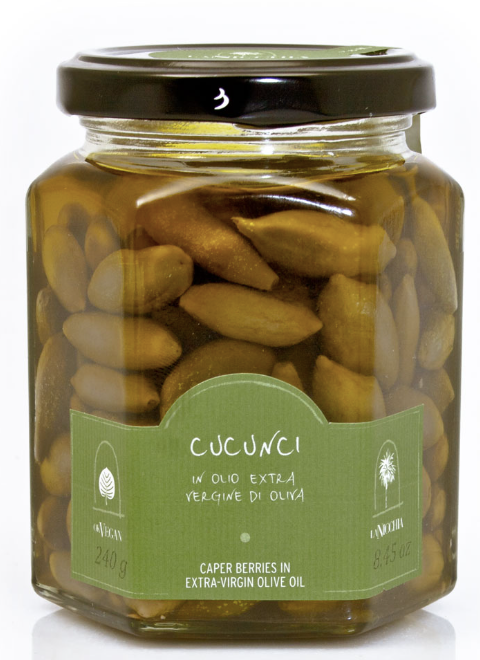 Cucunci in olio E.V.O 240g