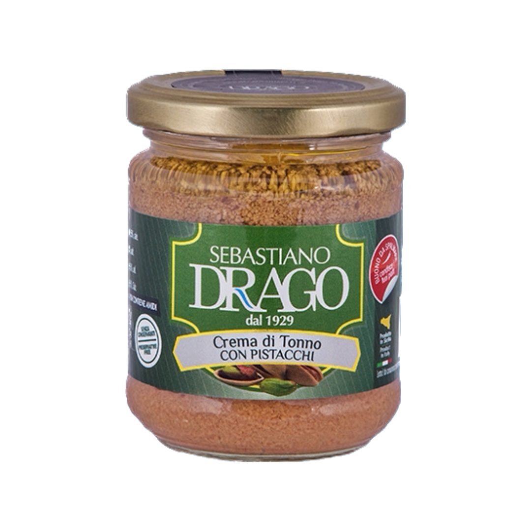 Drago patè of tuna and pistachios