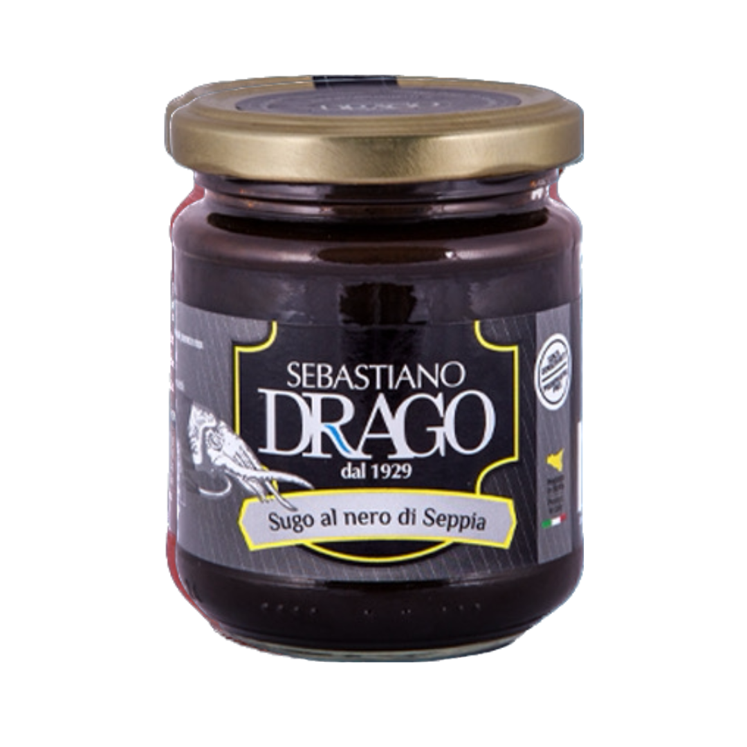 Drago Cuttlefish ink sauce (Squid)